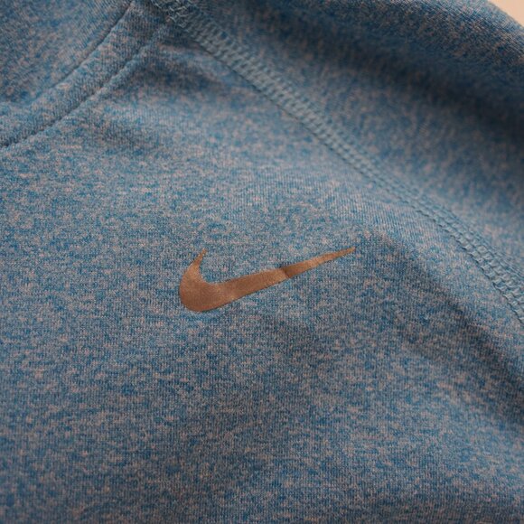 Men's DRI-FIT Nike Blue Light Sweater, Running Sweater, Size Medium - Picture 4 of 6